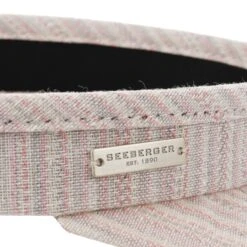 Fine Stripes Visor By Seeberger -Hut Shopping Fine Stripes Visor by Seeberger rosa.64885 4rf25