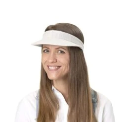 Fine Stripes Visor By Seeberger -Hut Shopping Fine Stripes Visor by Seeberger.64885 7