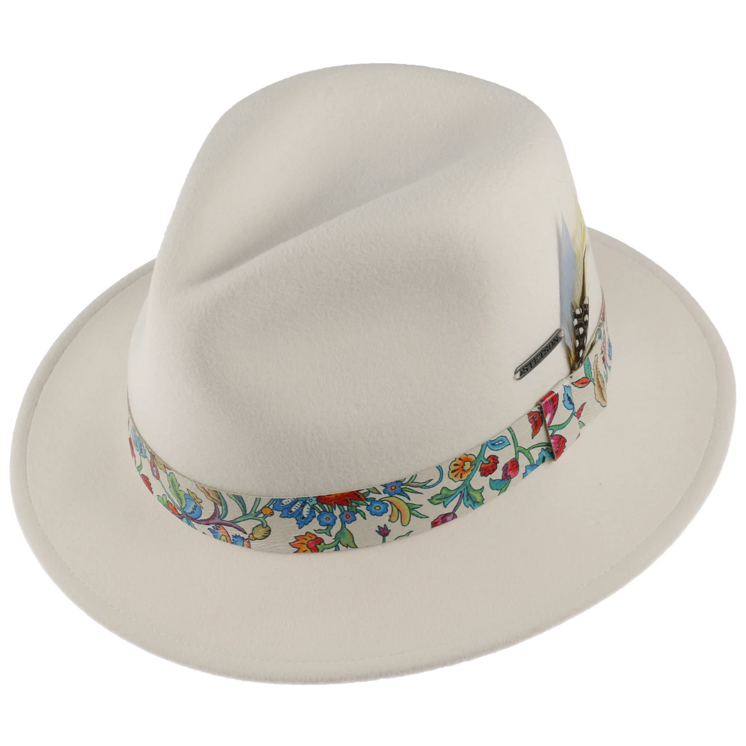 Floral Band Traveller VitaFelt Hut By Stetson 1 Floral Band Traveller VitaFelt Hut By Stetson