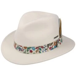Floral Band Traveller VitaFelt Hut By Stetson 7 Floral Band Traveller VitaFelt Hut By Stetson -Hut Shopping Floral Band Traveller VitaFelt Hut by Stetson cremewei .56401 rf35