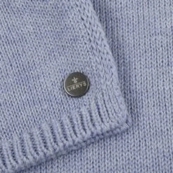 GOTS Bio-Baumwolle Strickschal By Lierys -Hut Shopping GOTS Bio Baumwolle Strickschal by Lierys hellblau.63917 4f9