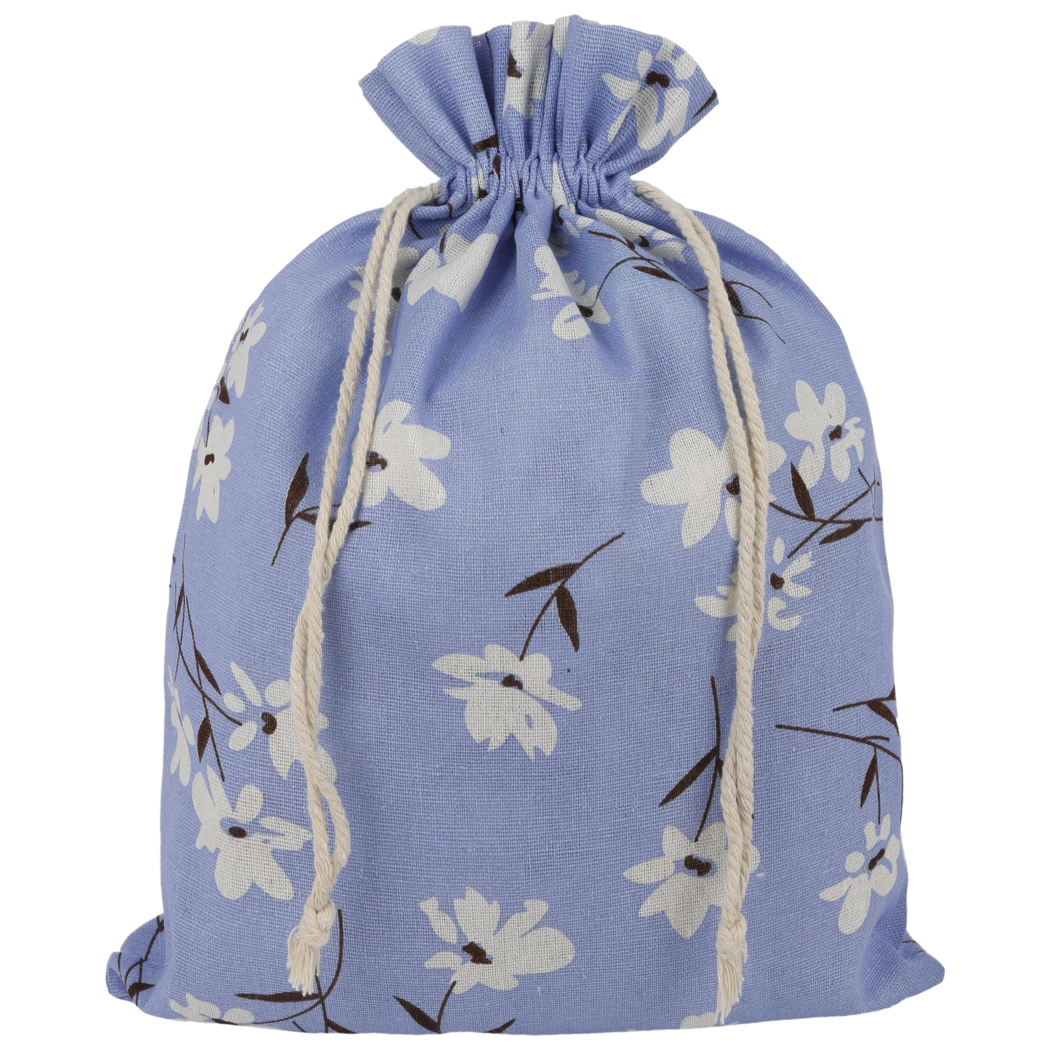 Geschenkbeutel Blue Flowers 30 Cm X 40 Cm 3 Geschenkbeutel Blue Flowers 30 Cm X 40 Cm – Bild 3