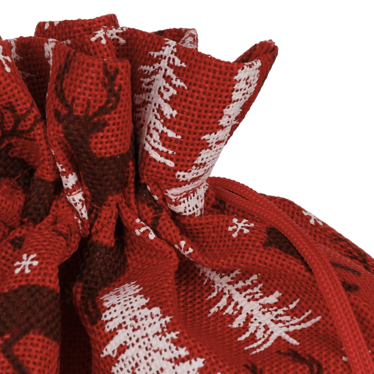 Geschenkbeutel Rentier Jute 30 Cm X 40 Cm 2 Geschenkbeutel Rentier Jute 30 Cm X 40 Cm – Bild 2