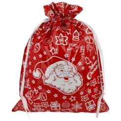 Geschenktüte Mehrweg Weihnachten 43 Cm X 58 Cm -Hut Shopping Geschenktuete Mehrweg Weihnachten 43 cm x 58 cm rot.65574 rf3