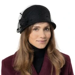 Glockenhut Mit Schleier By Lierys -Hut Shopping Glockenhut mit Schleier by Lierys.57561 7