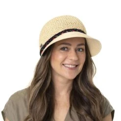Helene Visor Strohcap By Betmar 10 Helene Visor Strohcap By Betmar -Hut Shopping Helene Visor Strohcap by Betmar.64127 7