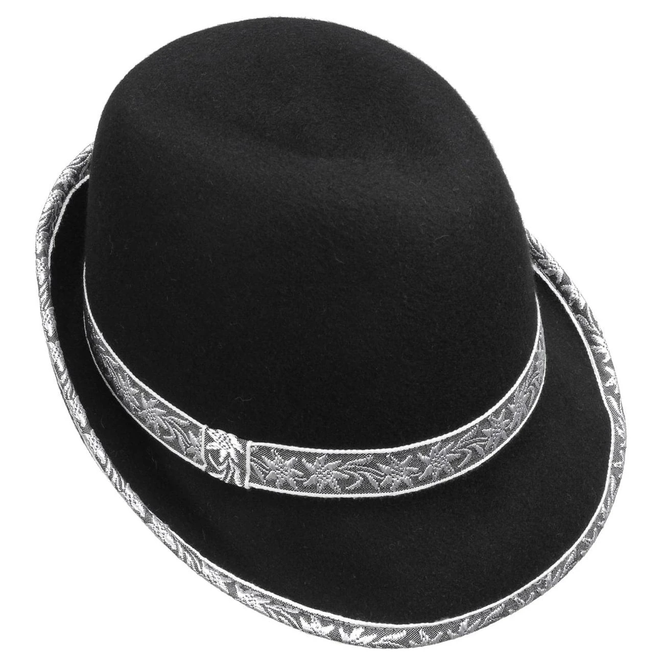 Herren Trachtenhut Mit Edelweiß-Garnitur 2 Herren Trachtenhut Mit Edelweiß-Garnitur – Bild 2