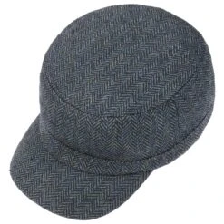 Herringbone Armycap By Lipodo 6 Herringbone Armycap By Lipodo -Hut Shopping Herringbone Armycap by Lipodo schwarz blau.48654 1rf186