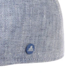 Herringbone Flatcap By Hammaburg 7 Herringbone Flatcap By Hammaburg -Hut Shopping Herringbone Flatcap by Hammaburg blau.60150 4rf2