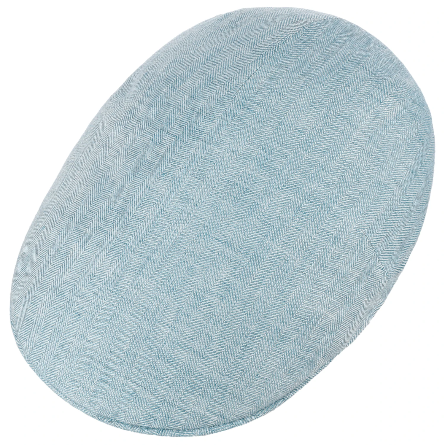 Herringbone Leinen Flatcap By Borsalino 2 Herringbone Leinen Flatcap By Borsalino – Bild 2