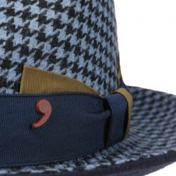 Houndstooth Fedora Wollhut By Alfonso D´Este 7 Houndstooth Fedora Wollhut By Alfonso D´Este -Hut Shopping Houndstooth Fedora Wollhut by Alfonso D Este blau.60389 4rf2