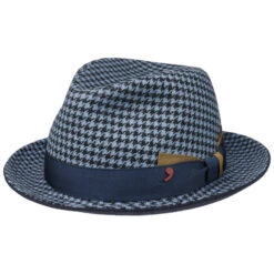 Houndstooth Fedora Wollhut By Alfonso D´Este 9 Houndstooth Fedora Wollhut By Alfonso D´Este -Hut Shopping Houndstooth Fedora Wollhut by Alfonso D Este blau.60389 rf2