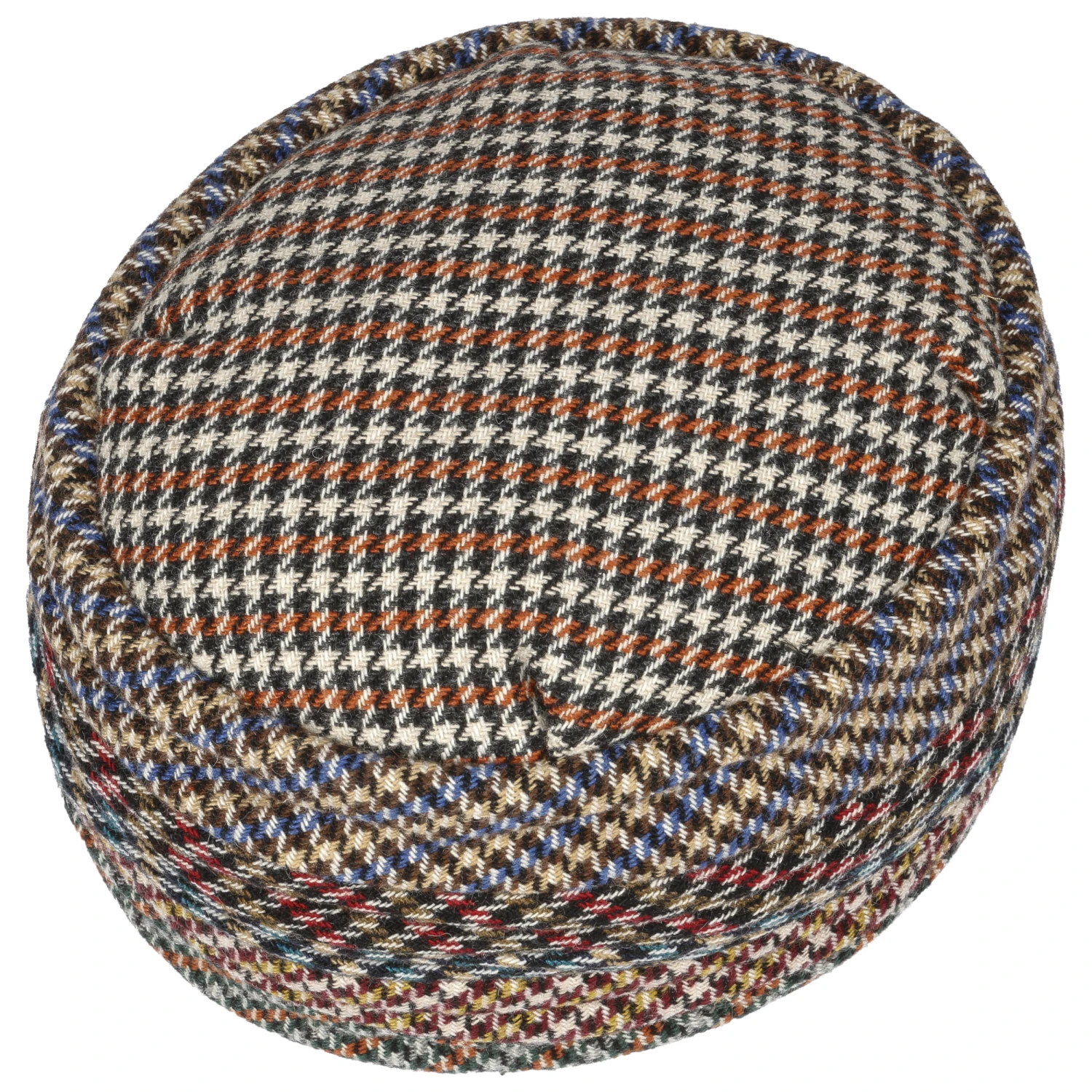 Houndstooth Toque Damenmütze By GREVI 1 Houndstooth Toque Damenmütze By GREVI