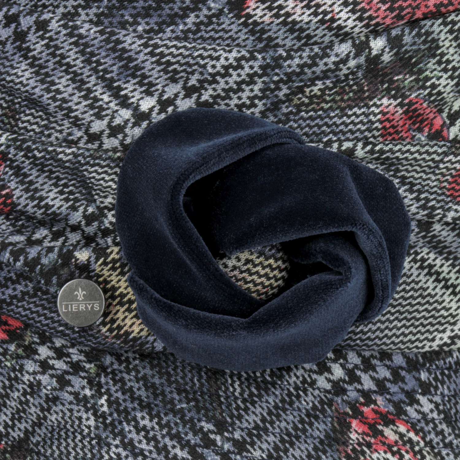Houndstooth & Velvet Damenhut By Lierys 4 Houndstooth & Velvet Damenhut By Lierys – Bild 4