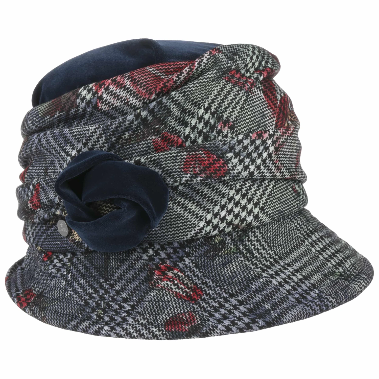 Houndstooth & Velvet Damenhut By Lierys 6 Houndstooth & Velvet Damenhut By Lierys – Bild 6