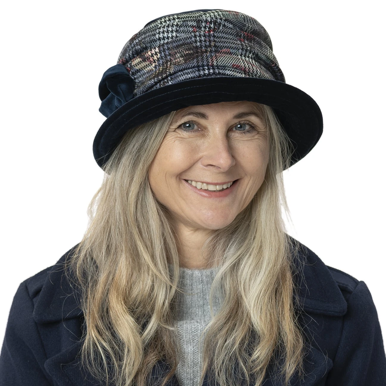 Houndstooth & Velvet Damenhut By Lierys 5 Houndstooth & Velvet Damenhut By Lierys – Bild 5