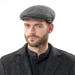 Inglese Classic Herringbone Flatcap By Lipodo 10 Inglese Classic Herringbone Flatcap By Lipodo -Hut Shopping Inglese Classic Herringbone Flatcap by Lipodo.51671 8