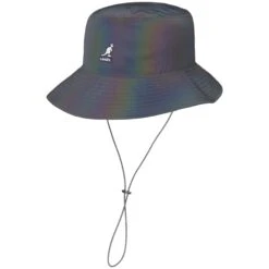 Iridescent Jungle Bucket Stoffhut By Kangol -Hut Shopping Iridescent Jungle Bucket Stoffhut by Kangol blau.65486 rf2