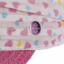 Kids Bandana Cap -Hut Shopping Kids Bandana Cap pink.63212 4rf66