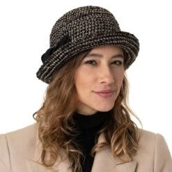 Knitted Look Stoffhut By Bedacht 8 Knitted Look Stoffhut By Bedacht -Hut Shopping Knitted Look Stoffhut by bedacht.63835 7