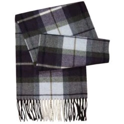 Lambswool Karo Schal By McBURN -Hut Shopping Lambswool Karo Schal by McBURN lila.33907 f7