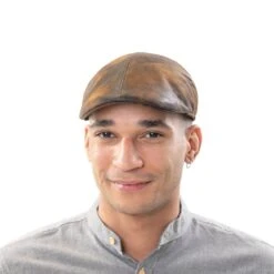 Leder Flatcap By Lierys 8 Leder Flatcap By Lierys -Hut Shopping Leder Flatcap by Lierys.56075 8