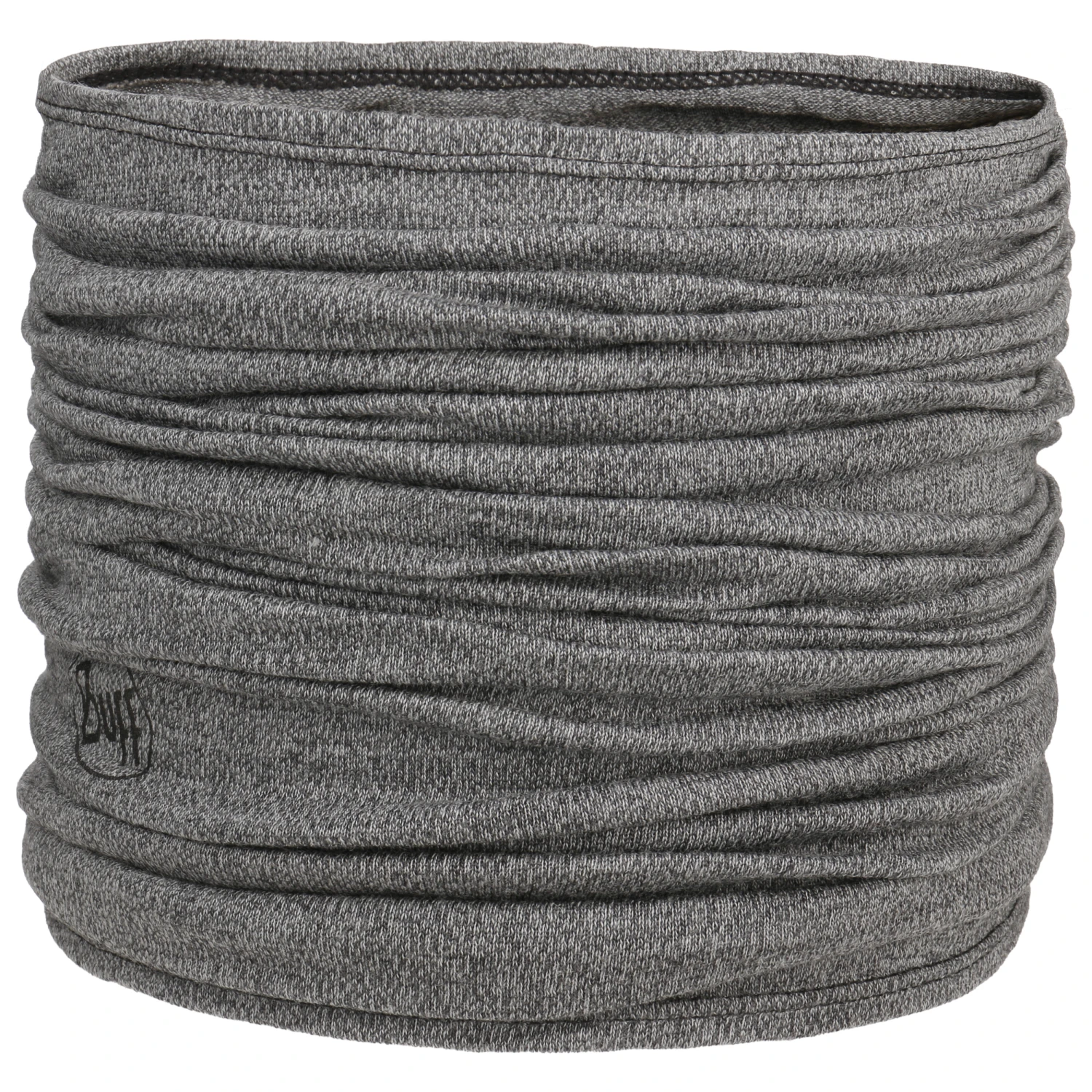 Light Grey Melange Merino Wool Schal By BUFF 6 Light Grey Melange Merino Wool Schal By BUFF – Bild 6