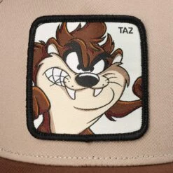 Looney Taz 2 Trucker Cap By Capslab -Hut Shopping Looney Taz 2 Trucker Cap by Capslab hellbraun.54320 5rf175