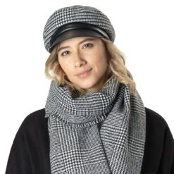 Lovis Houndstooth Elbsegler By Lierys -Hut Shopping Lovis Houndstooth Elbsegler by Lierys.60502 7