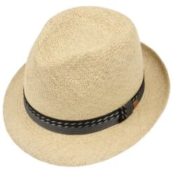 Luc Striped Band Panamahut By Mayser