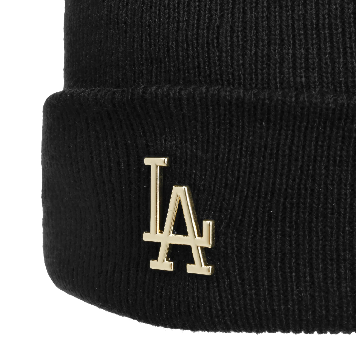 MLB Dodgers Metallic Badge Beanie By New Era 2 MLB Dodgers Metallic Badge Beanie By New Era – Bild 2