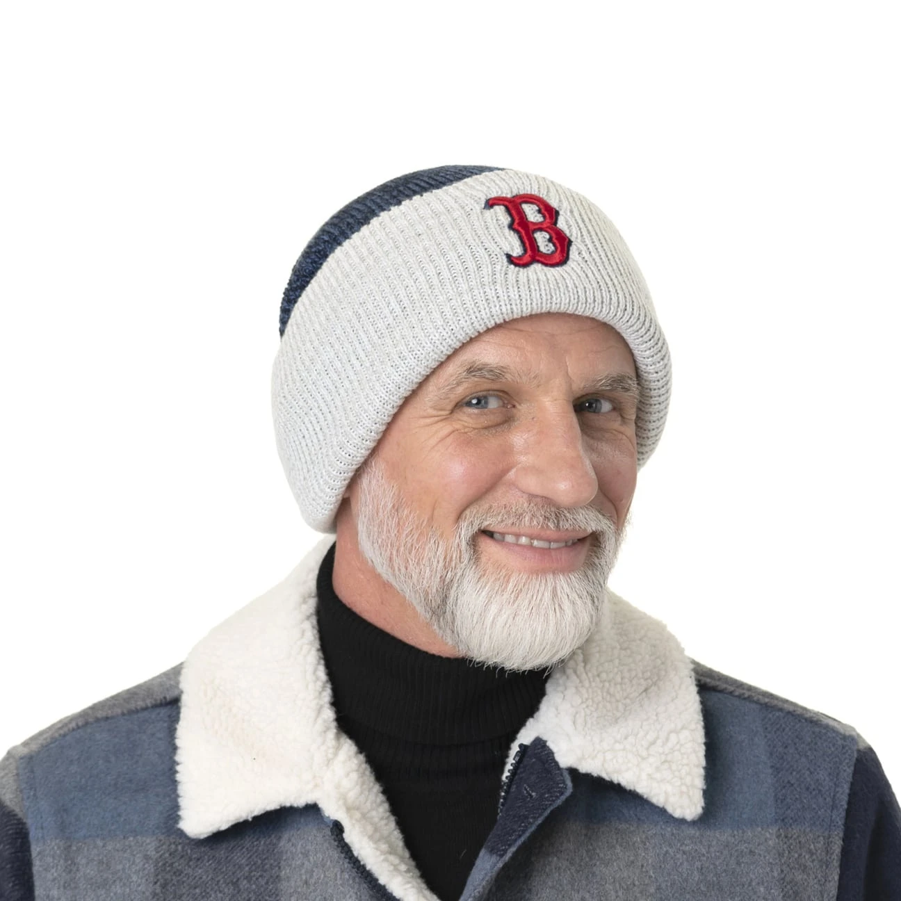 '47 BRAND MLB Red Sox Twotone Beanie By 47 Brand 1 '47 BRAND MLB Red Sox Twotone Beanie By 47 Brand