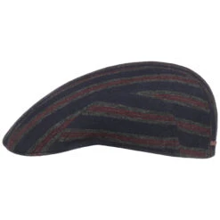 Madison Stripe Flatcap By Stetson