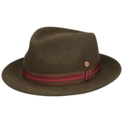 Maleo Stripes Trilby Wollhut By Mayser -Hut Shopping Maleo Stripes Trilby Wollhut by Mayser braun.63512 6rf11