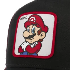 Mario 2 Trucker Cap By Capslab 15 Mario 2 Trucker Cap By Capslab -Hut Shopping Mario 2 Trucker Cap by Capslab schwarz.59481 4rf4