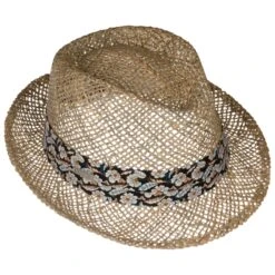 Mariva Flower Trilby Strohhut By Seeberger
