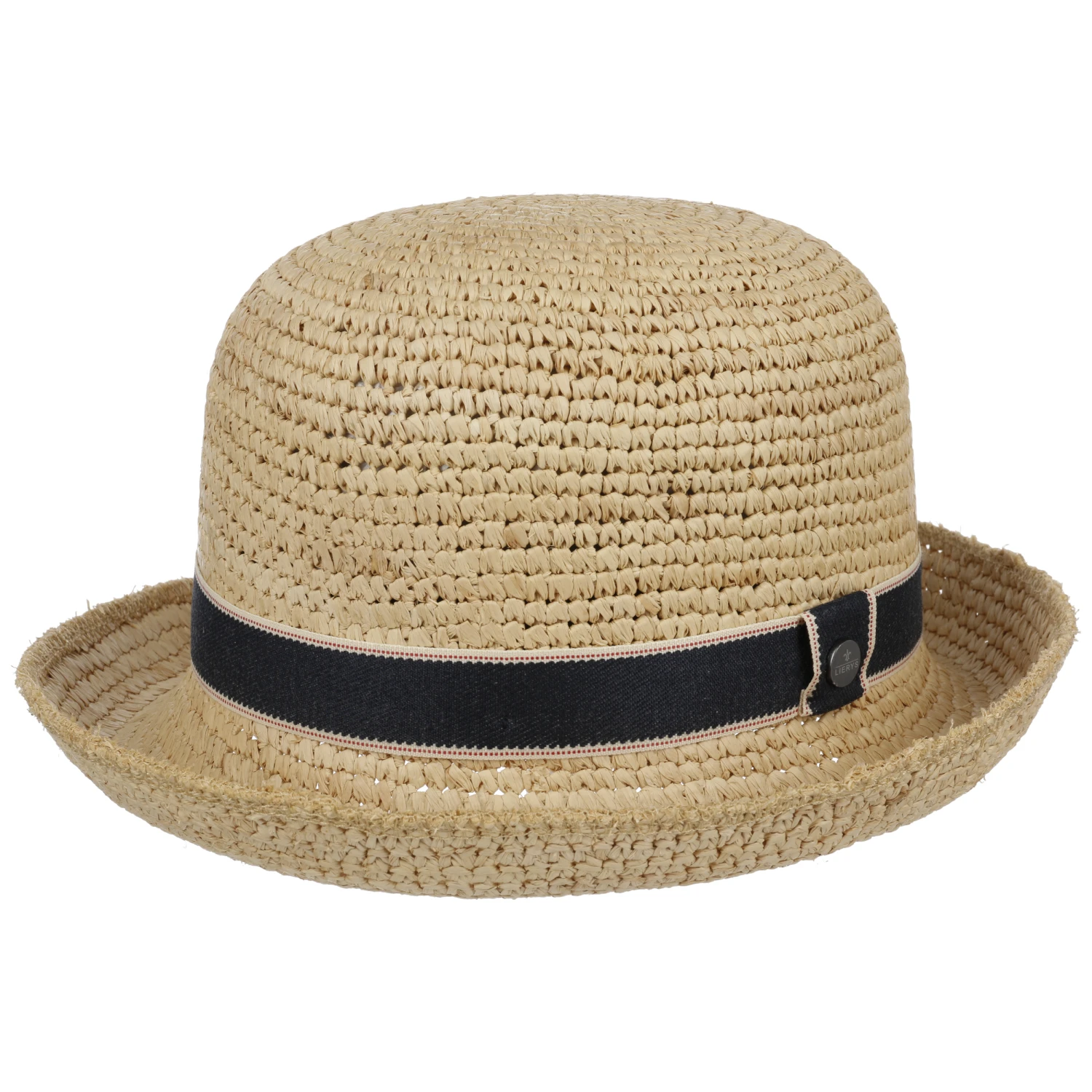 Melone Raffiastroh Mit Denimband By Lierys 6 Melone Raffiastroh Mit Denimband By Lierys – Bild 6