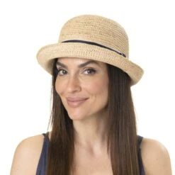 Melone Raffiastroh Mit Denimband By Lierys 10 Melone Raffiastroh Mit Denimband By Lierys -Hut Shopping Melone Raffiastroh mit Denimband by Lierys.61523 7