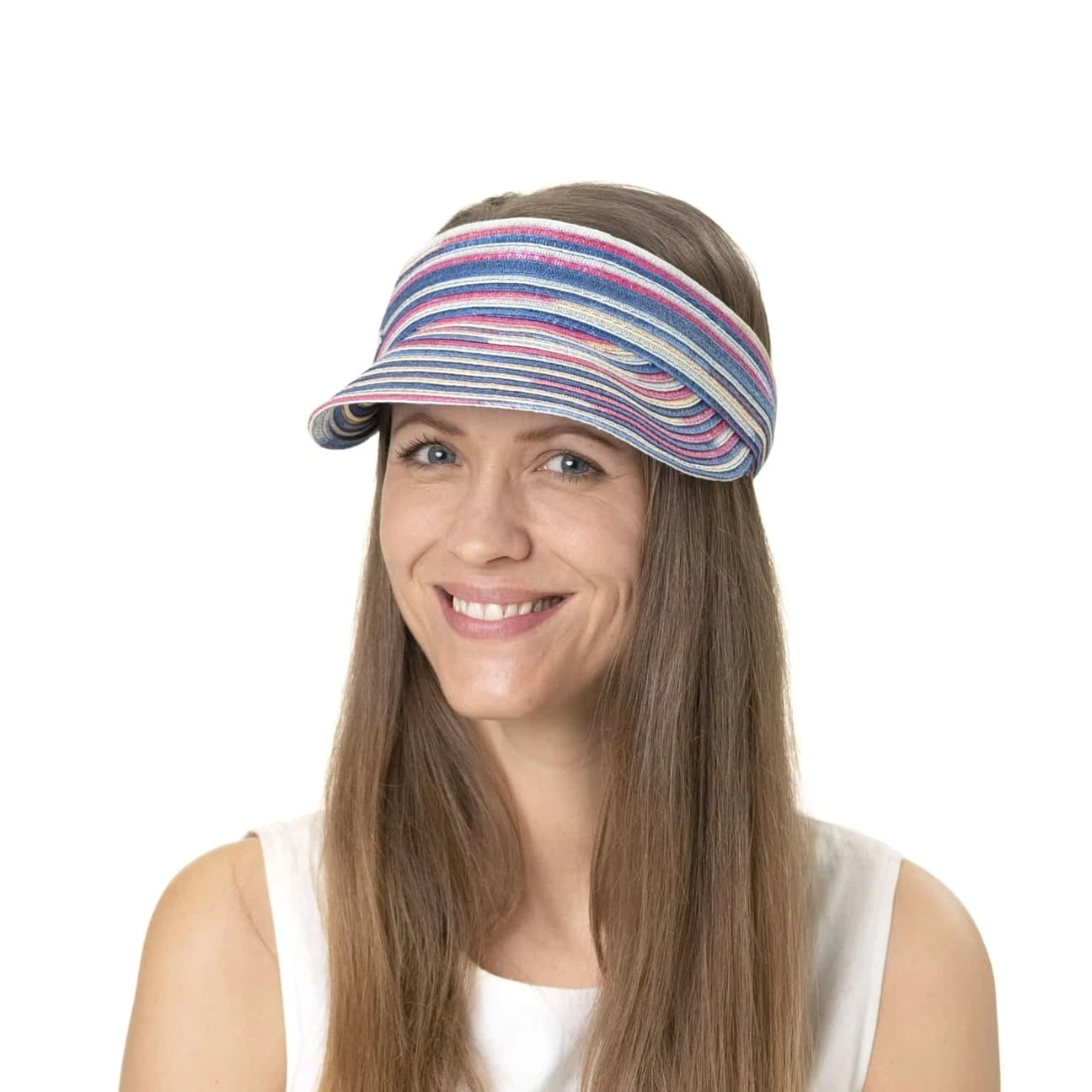 Multicolour Strohvisor By Seeberger 10 Multicolour Strohvisor By Seeberger – Bild 10