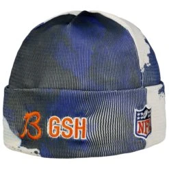 NFL 22 Ink Knit Bears Beanie By New Era