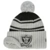 NFL 22 SPRTKNT Raiders Beanie By New Era