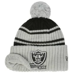 NFL 22 SPRTKNT Raiders Beanie By New Era