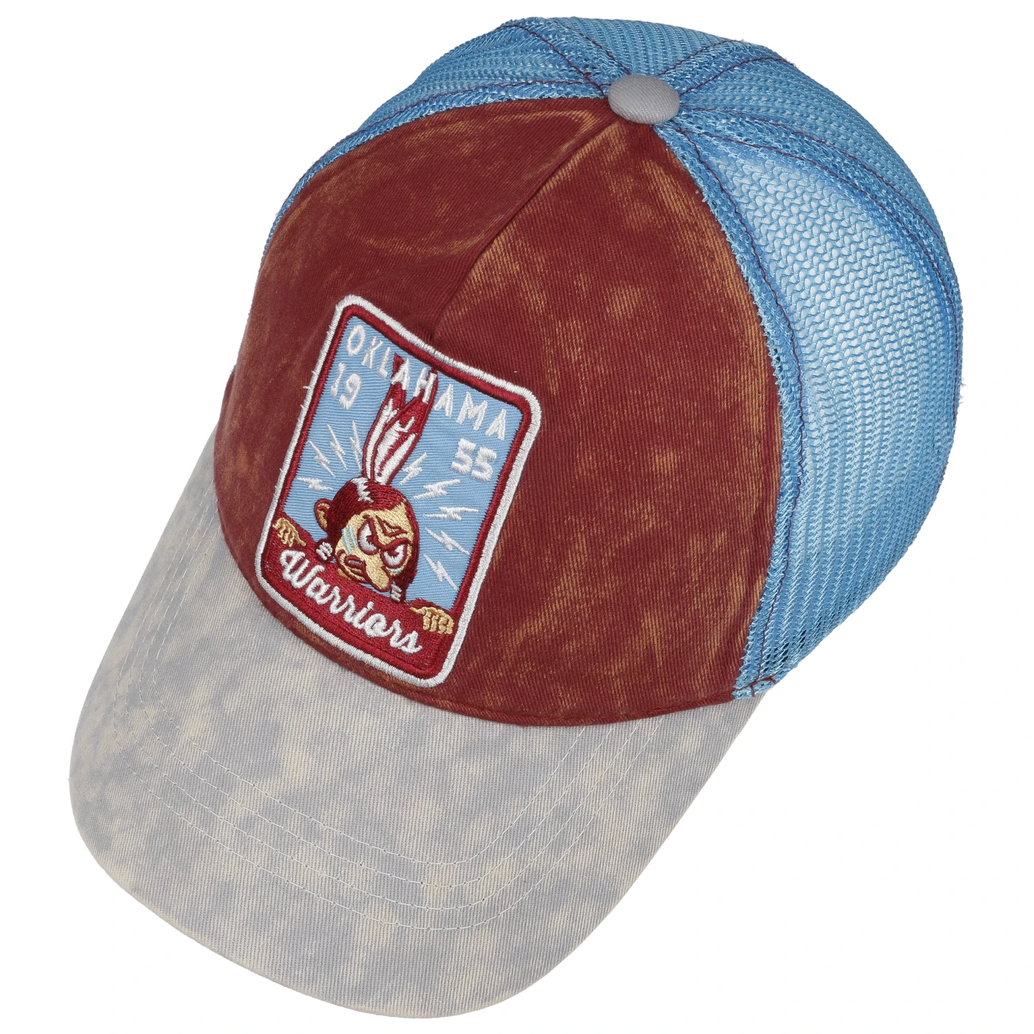 Oklahama Warriors Trucker Cap By King Kerosin 1 Oklahama Warriors Trucker Cap By King Kerosin