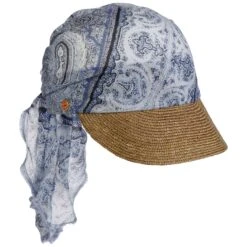 Paisley Bandana Mit Visor By Mayser -Hut Shopping Paisley Bandana mit Visor by Mayser blau.63222 rf2