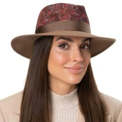 Paisley Crown Wollhut By Alfonso DEste 9 Paisley Crown Wollhut By Alfonso DEste -Hut Shopping Paisley Crown Wollhut by Alfonso D Este.63727 7