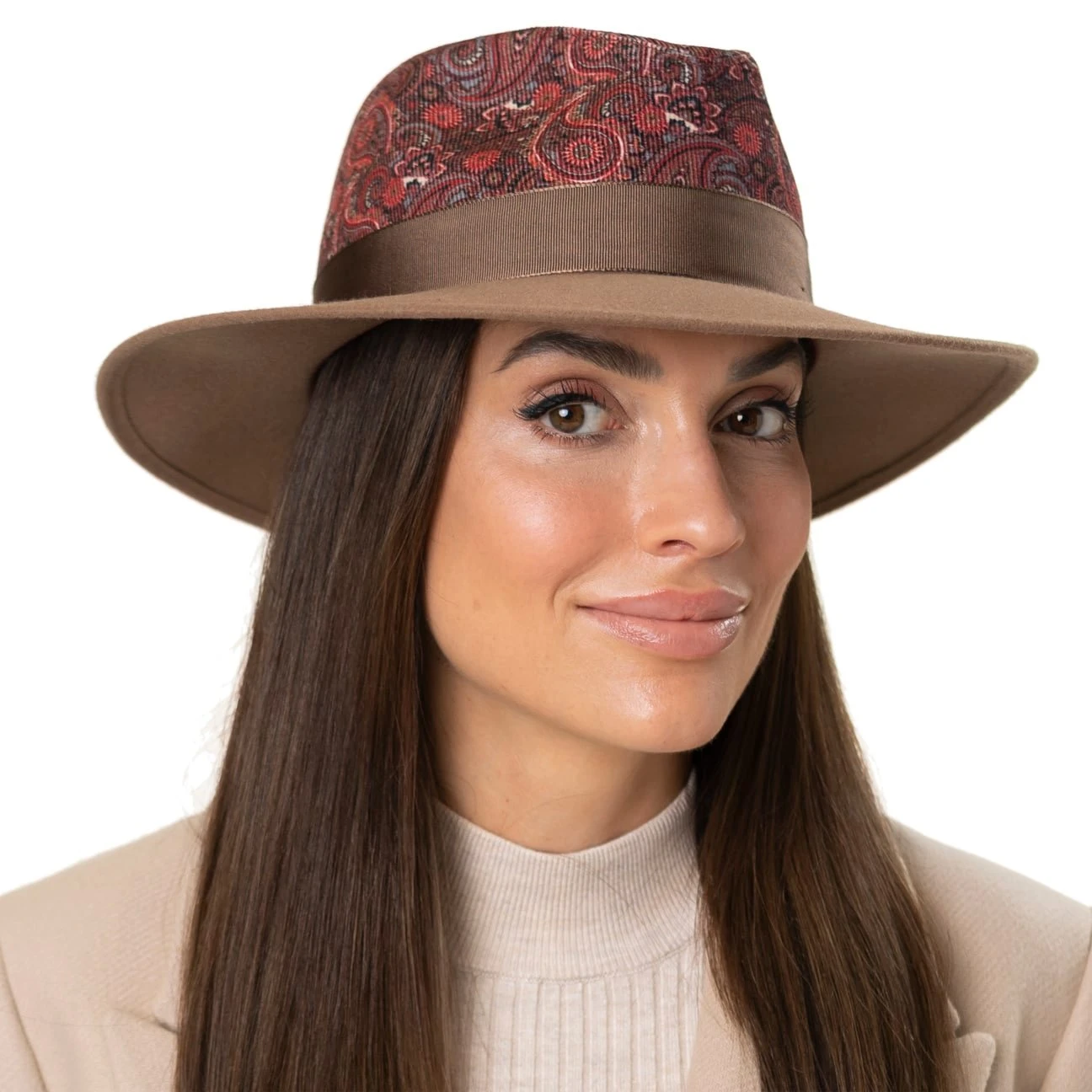 Paisley Crown Wollhut By Alfonso DEste 5 Paisley Crown Wollhut By Alfonso DEste – Bild 5