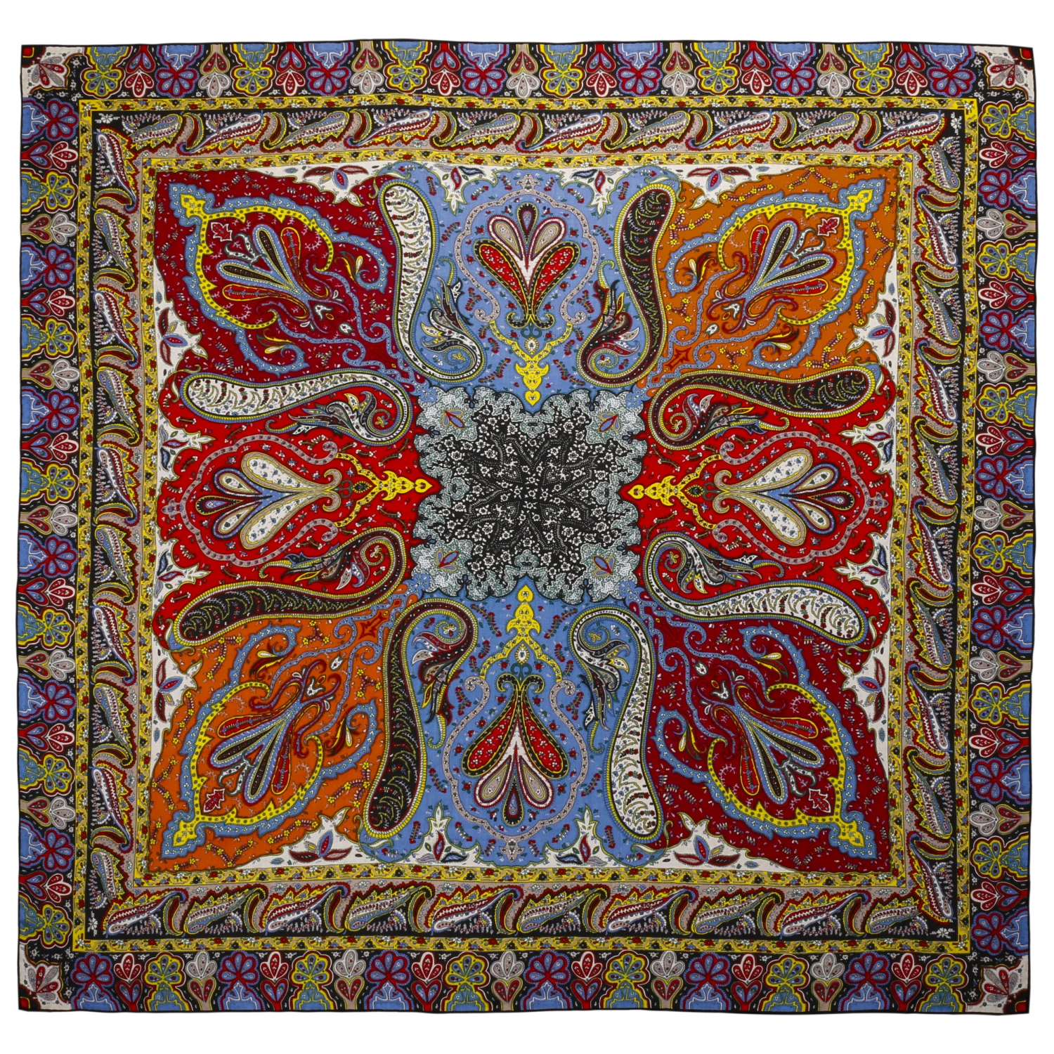 Paisley Neptuno Damenschal By Roeckl 1 Paisley Neptuno Damenschal By Roeckl