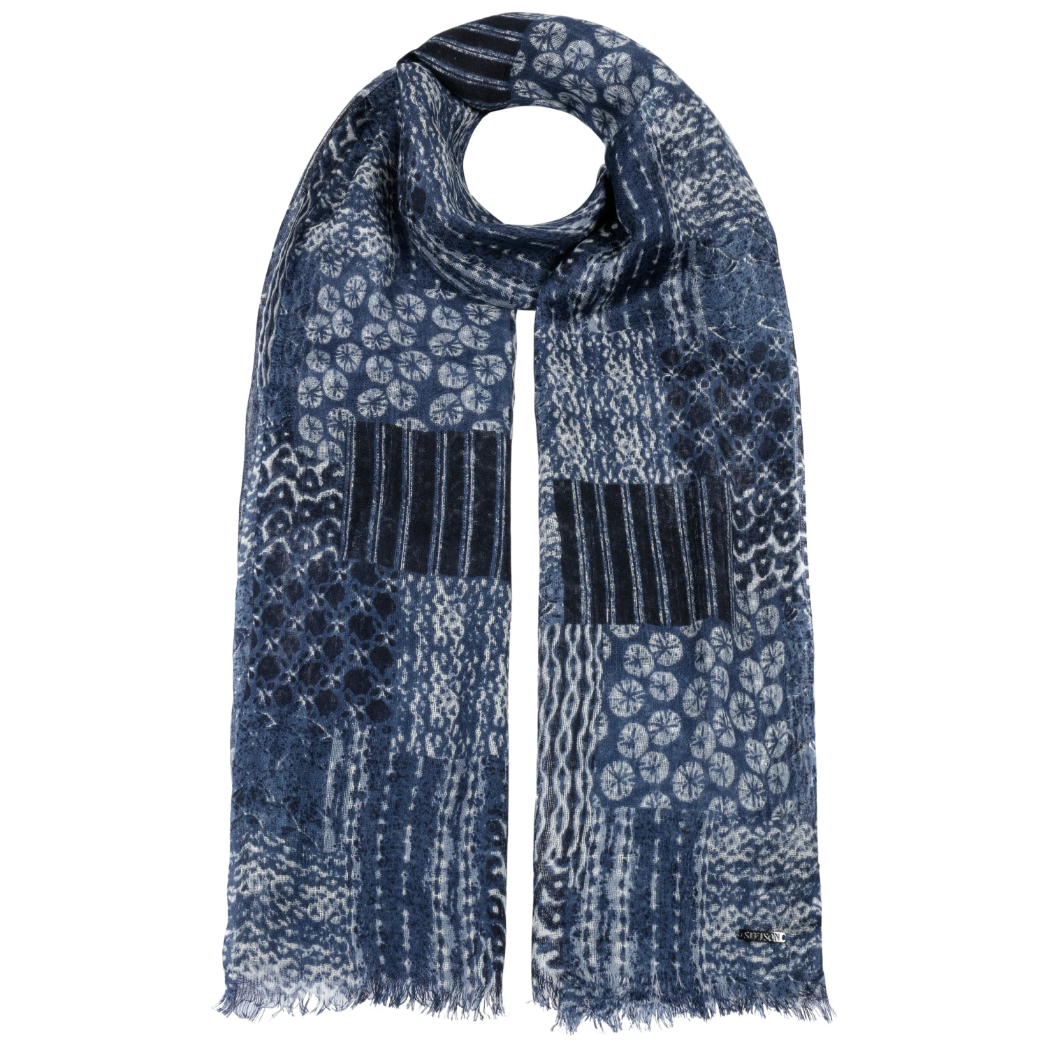 Pattern Mix Wollschal By Stetson 5 Pattern Mix Wollschal By Stetson – Bild 5