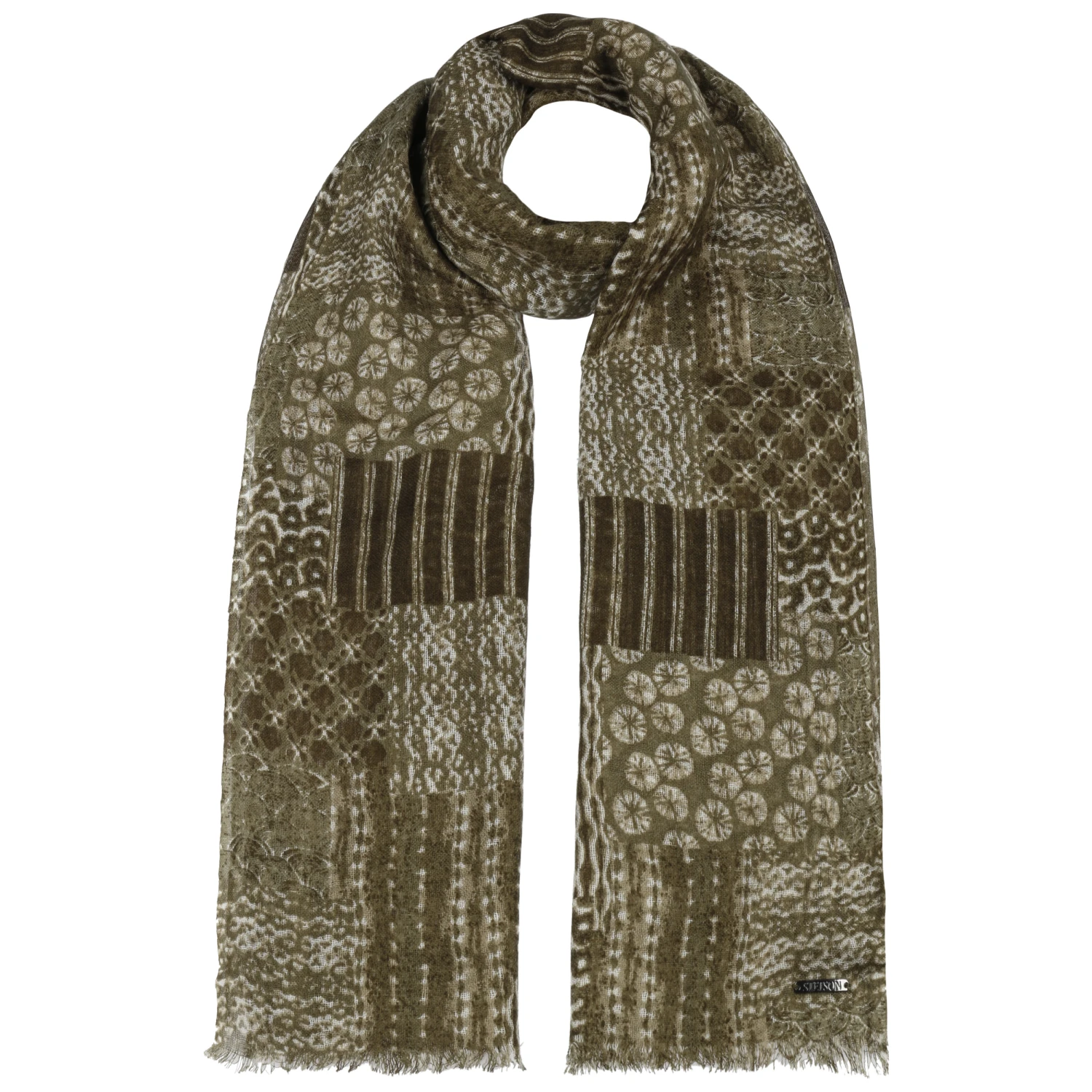 Pattern Mix Wollschal By Stetson 6 Pattern Mix Wollschal By Stetson – Bild 6