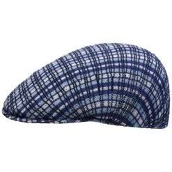 Prep Plaid Flatcap By Kangol -Hut Shopping Prep Plaid Flatcap by Kangol blau.65203 rf2